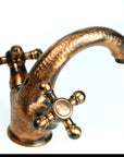 copper single hole mixer faucet