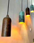 copper pendant light