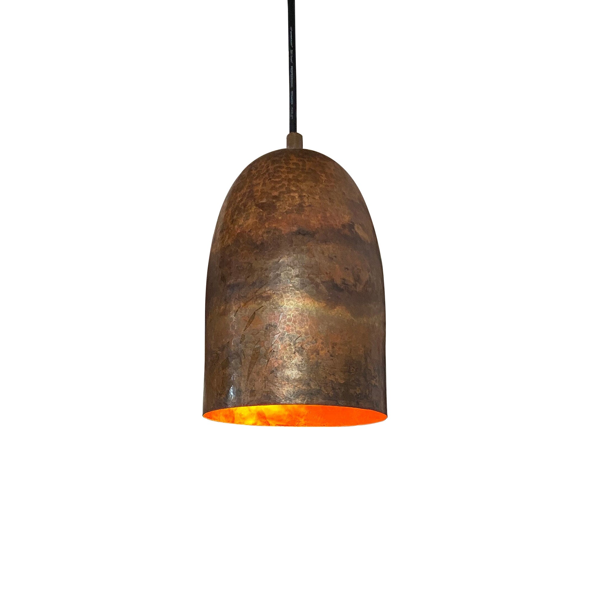 copper kitchen island lighting