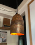 copper farmhouse pendant light