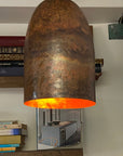 copper farmhouse pendant light