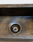 Antique Solid Brass Undermount Bar Sink In Various Sizes