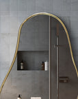 Large Asymmetrical Wall Mirror
