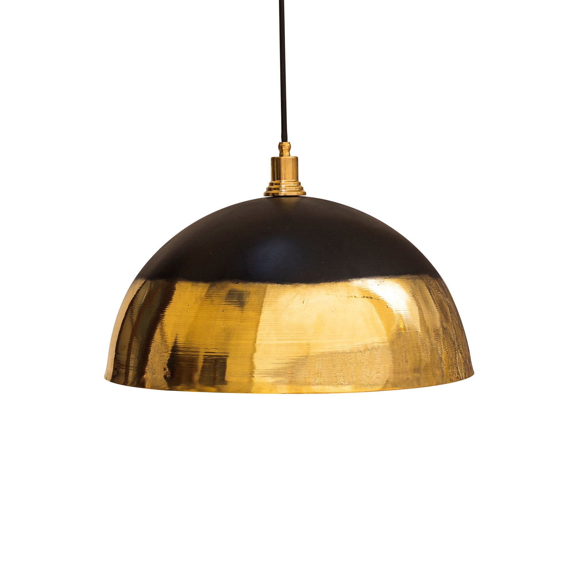 Brass Light Fixture Dome Unlacquered Brass