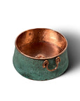 Bucket Vessel Sink Green patina Copper Sink