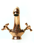 Copper Faucet Bathroom Sink