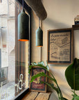 Copper Verdigris Pendant Light, Copper Pendant Lights for Kitchen Island