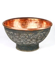 Copper Vessel Sink Bathroom, Black Wash Basin