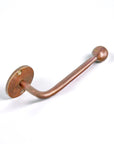 Copper paper towel holder, Handmade Wall Mounted Copper Toilet Roll Holder
