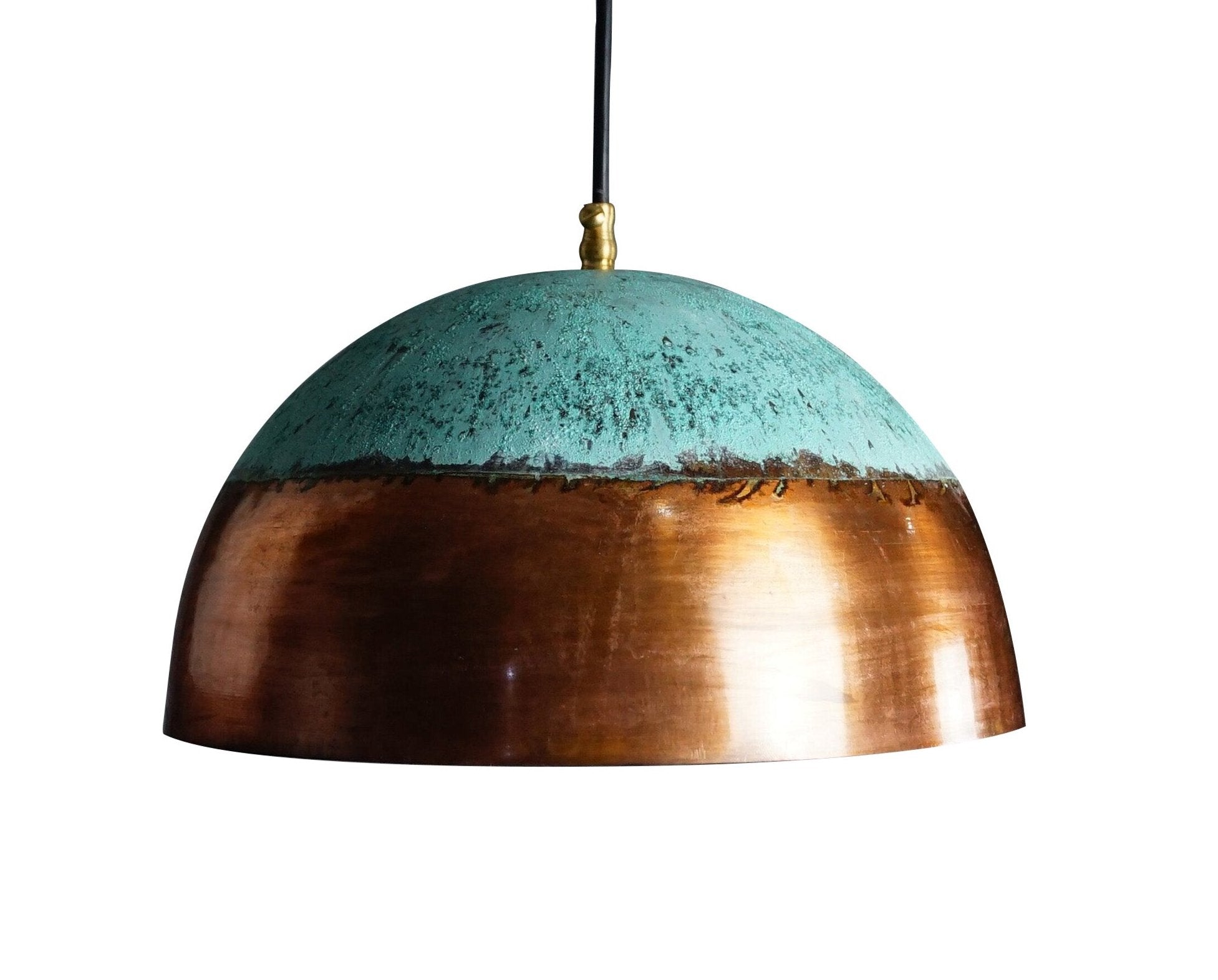 Oxidized copper pendant light cheap