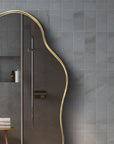 Irregular Shaped Bathroom Mirror