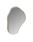 Irregular Brass Mirror - large asymmetrical mirror