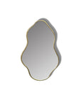 Irregular Full Length Blob Brass Mirror