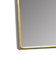 Arched Italian Wall Brass Mirror