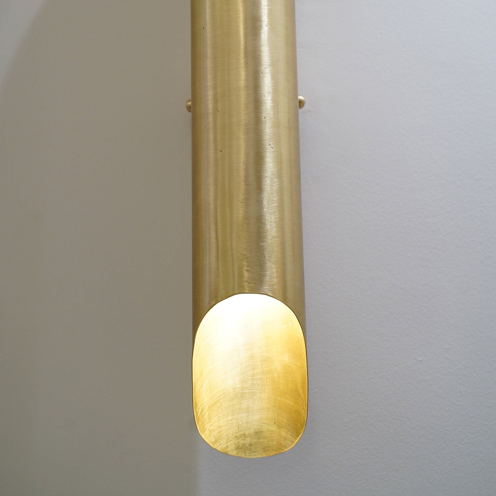 Luxurious Solid Brass Double Wall Light Fixture, Brass Sconce Lights