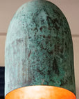 Oxidized Copper Ceiling Light, Copper Farmhouse Pendant Light