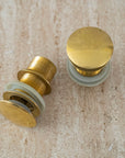 Solid Brass Pop up Drain Sink 1-1/4, Pop up Drain stopper for Bathroom sink