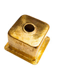 Undermount Hammered Brass Bar Sink