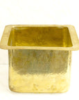 Undermount Hammered Brass Bar Sink