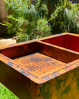 Copper Single Bowl Farmhouse Kitchen Sink