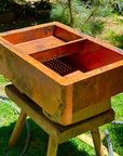 Copper Single Bowl Farmhouse Kitchen Sink