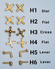 bathroom faucet with different handles