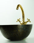 Hammered Solid brass Sink