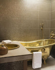 Copper Bathtub Bathroom Towel Bar