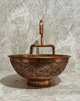 HANDMADE COPPER BATHROOM SINK