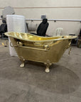 Solid Brass Bathtub, Brass Bathtub Clawfoot
