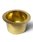 ROUND SOLID BRASS SINK