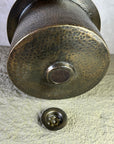 Patina Brass Round Bar Sink, Round Bronze Sink including drain