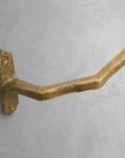 Solid Brass Towel Rail Handcrafted Towel Rack Bathroom