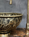 Antique Brass Bathroom Vessel sink