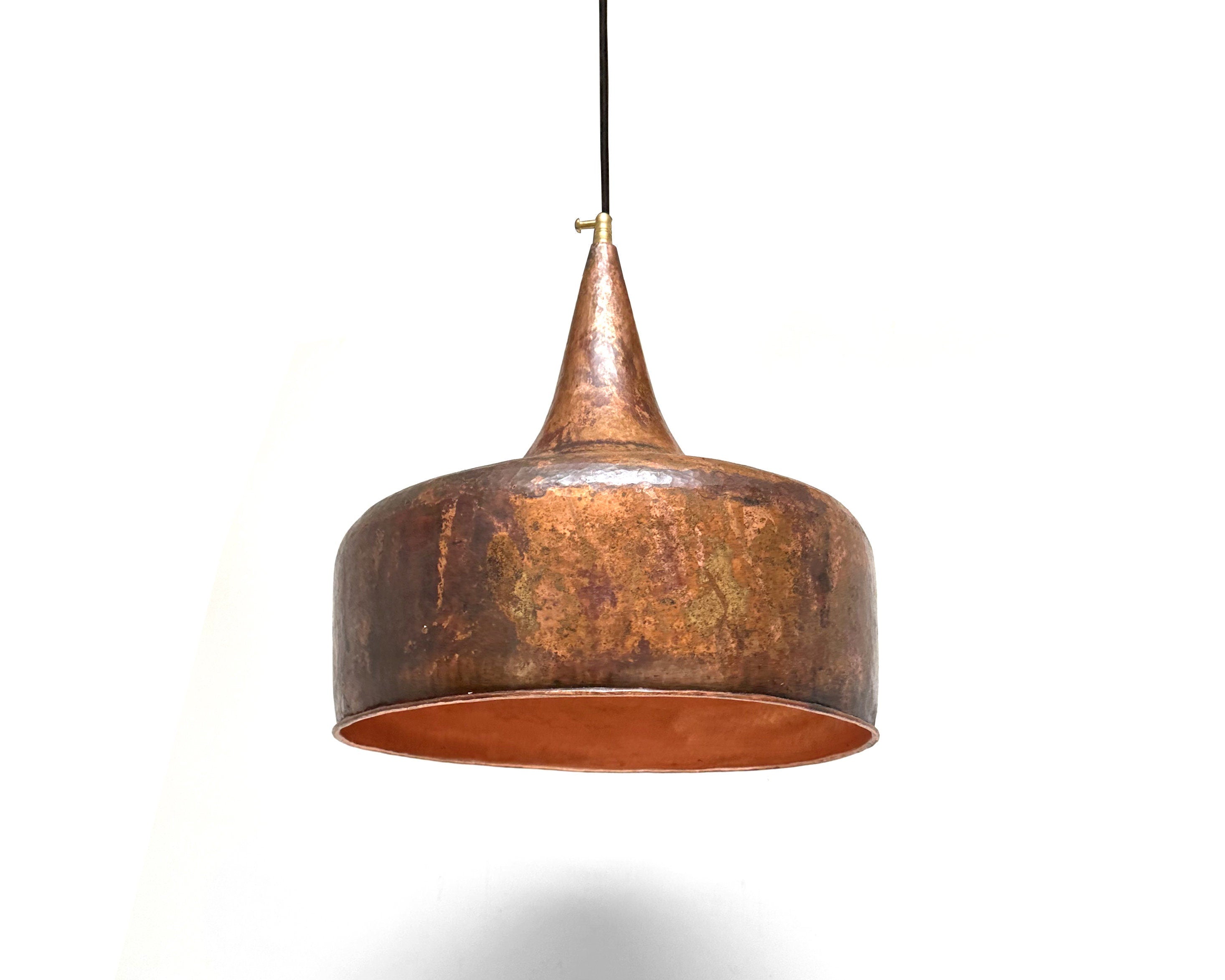 Rustic Copper Kitchen Island Pendant Light ,Copper Pendant Light Fixture