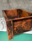 Hammered Copper Farmhouse Sink Large Copper Kitchen Sink
