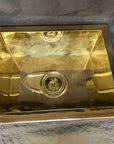 Unlacquered Brass Sink – Undermount Island Kitchen