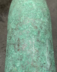 Set of 3 Green Patina Copper Pendant Lights, Farmhouse Hanging Lamps