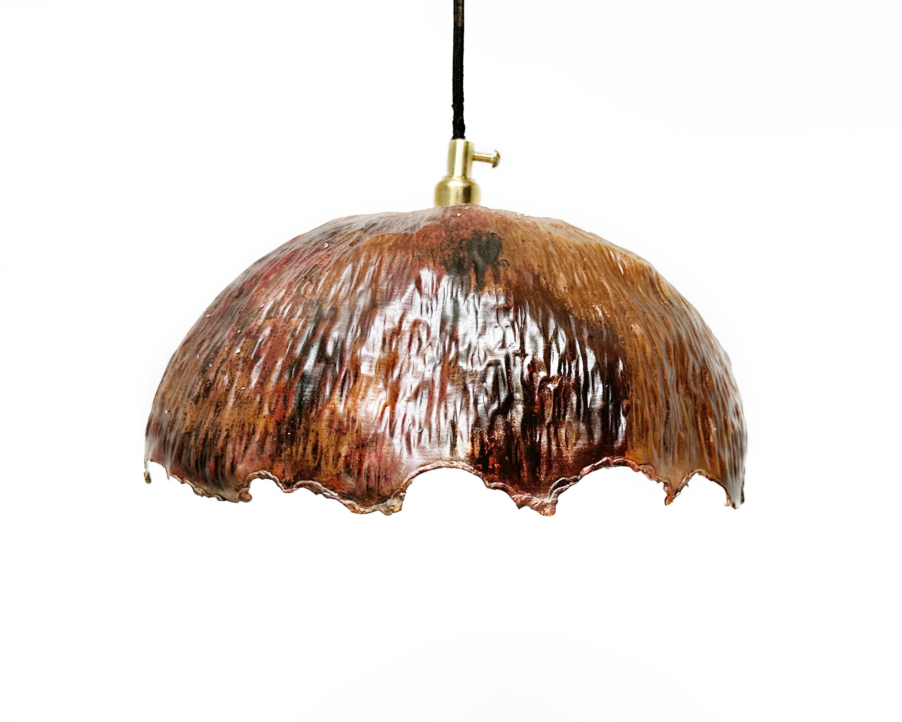 Rustic Copper Island Kitchen Lighting, Copper Farmhouse Lighting