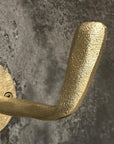 Brass Wall Hooks – Unlacquered Towel & Coat Hangers