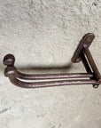 Aged Copper Toilet Paper Holder, Wall Mount Style