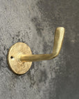 Brass Wall Hooks – Unlacquered Towel & Coat Hangers