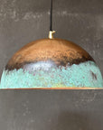 Handcrafted Copper Island Kitchen Lighting, Copper Pendant Light Fixture , Rustic Penadnt lamp