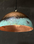 Handcrafted Copper Island Kitchen Lighting, Copper Pendant Light Fixture , Rustic Penadnt lamp