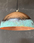 Handcrafted Copper Island Kitchen Lighting, Copper Pendant Light Fixture , Rustic Penadnt lamp