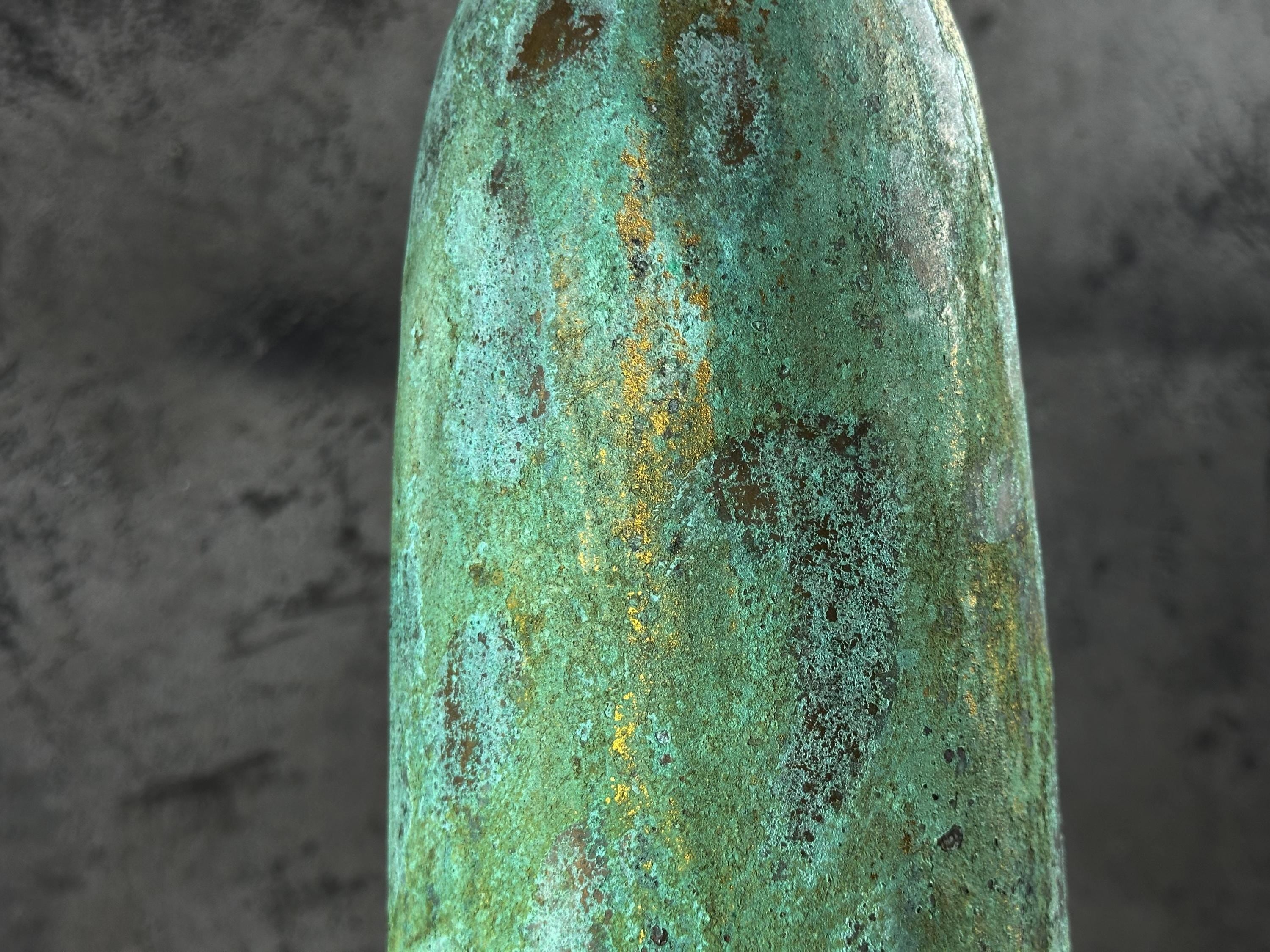 Set of 3 Copper Pendant Lights – Farmhouse Patina Style