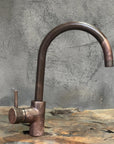 Rustic Copper Faucet – Farmhouse Vintage Bar Tap