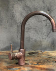 Rustic Copper Faucet – Farmhouse Vintage Bar Tap
