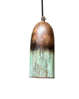 Green Patina Pendant Light – Long Farmhouse Fixture
