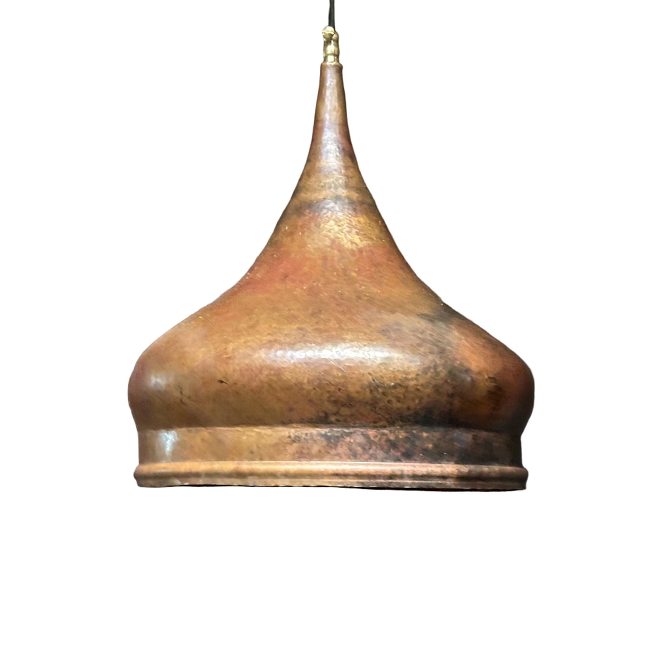 Copper hanging Light, vintage Copper Island Pendant lights